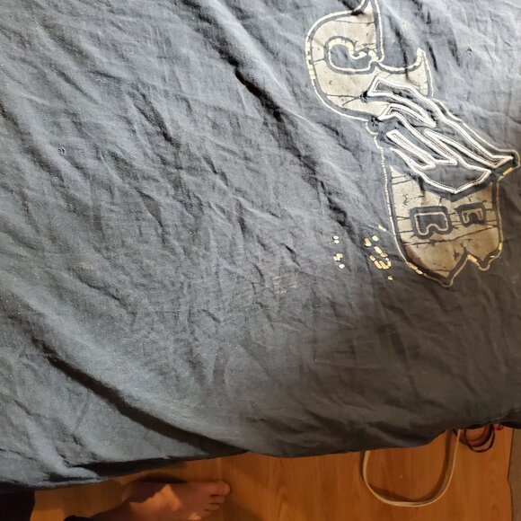 Old Retro Johnny Blaze XL T-shirt used grunge distressed style black tee Men - Picture 3 of 15